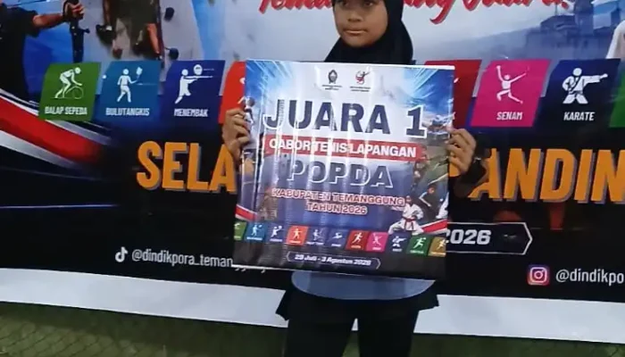 Atlet Muda SD Muhammadiyah Temanggung Panen Prestasi di POPDA Kabupaten Temanggung 2026