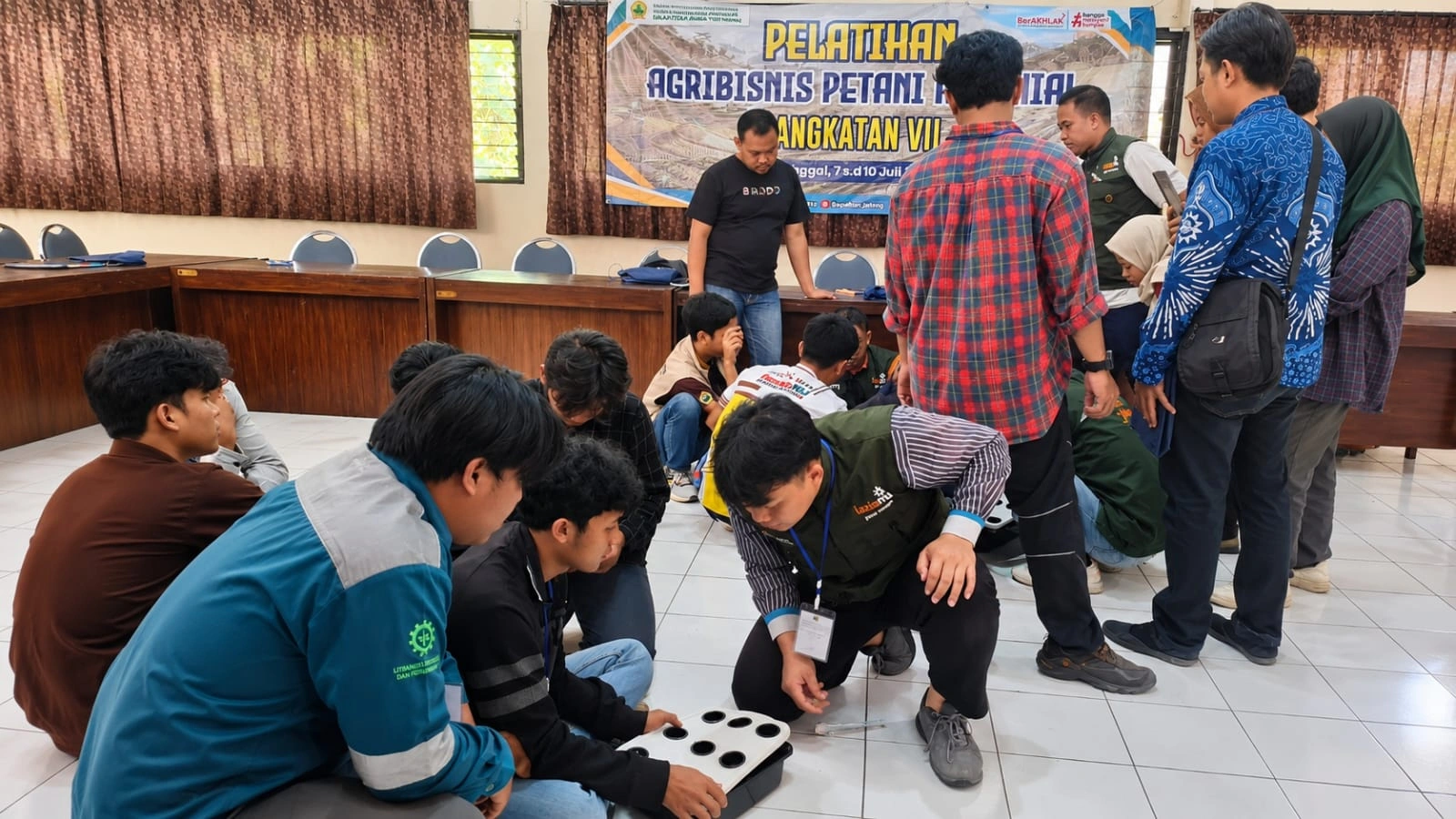 Partisipasi Delegasi Pcpm Kandangan Dalam Pelatihan Agribisnis Petani Milenial Dan Budidaya Tembakau Bapeltan Jawa Tengah