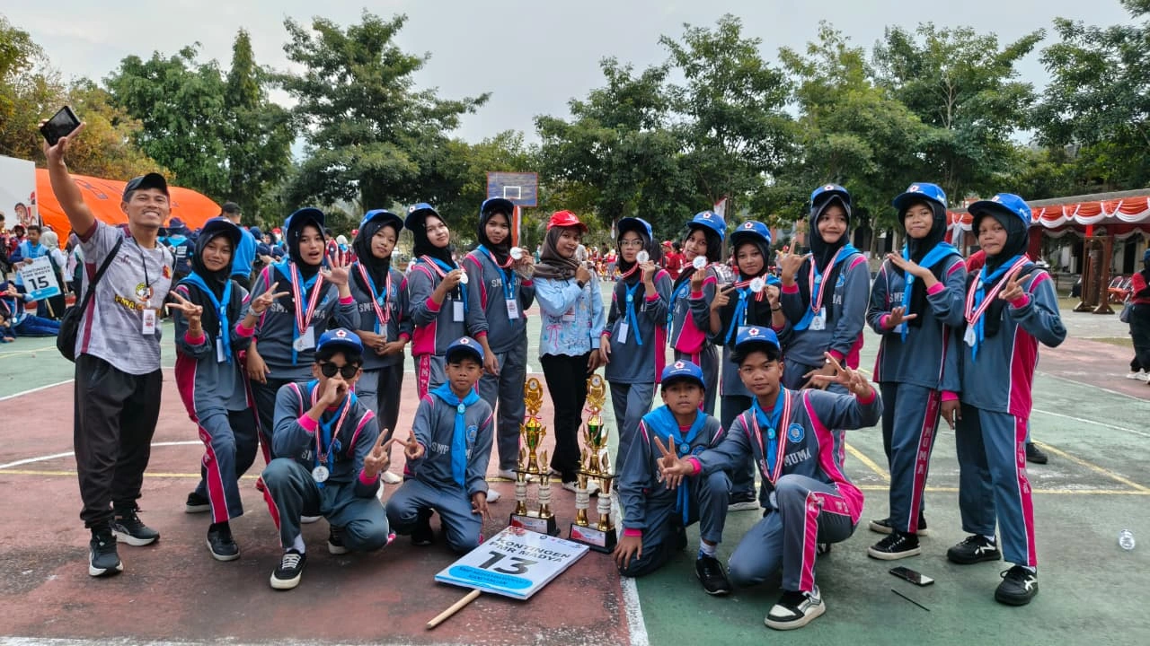SMP Muhammadiyah 5 Kandangan Raih Juara Umum 2 di Ajang Jumbara PMR di SMPN 2 Temanggung