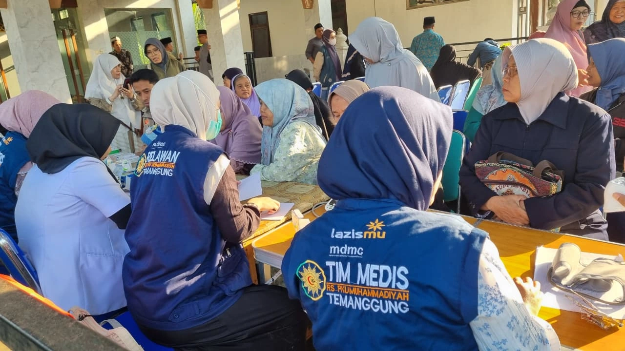 Semarak Kuliah Ahad Pagi PCM Kandangan: Harmoni Syiar Agama, Kepedulian Sosial, dan Aksi Kemanusiaan di Ufuk Pagi Temanggung