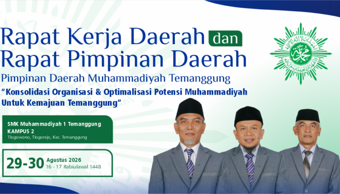 Guideline Publikasi Rakerda dan Rapimda Muhammadiyah Temanggung 2026