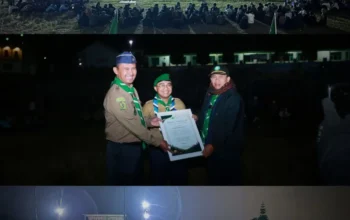 Kwarda Hizbul Wathan Temanggung Bekali Siswa Baru SMK Muhammadiyah 1 dengan Dasar-Dasar Kepanduan