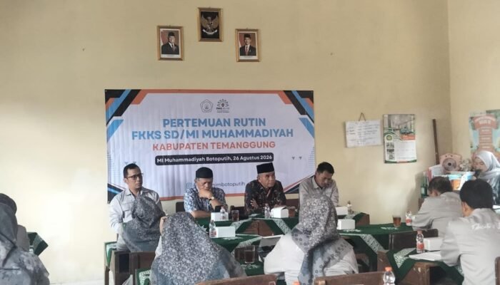 FKKS SD/MI Muhammadiyah Temanggung Gelar Pertemuan Rutin dan Rakor OSMJT-5 Tahun 2026