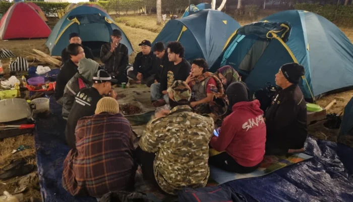 Pererat Sinergi Dakwah, PCPM Kandangan Gelar “Qiyamul Hill” di Embung Kledung Temanggung