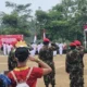 KOKAM Kandangan Ikut Serta Semarakkan Upacara Bendera HUT ke-81 RI, Wujud Nyata Jiwa Nasionalisme dan Bela Negara
