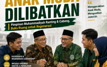 Pimpinan Muhammadiyah Ranting & Cabang, Saatnya Libatkan Anak Muda