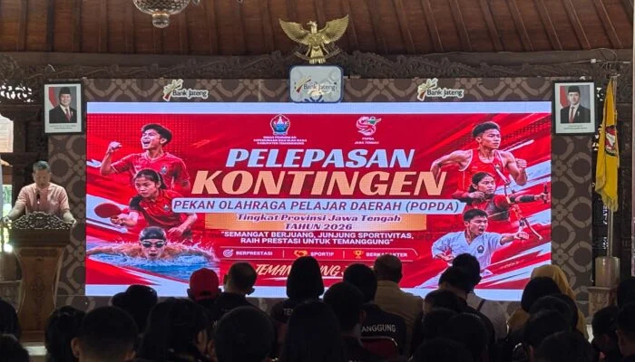 Bupati Temanggung Lepas Kontingen POPDA Jawa Tengah 2026, Tiga Siswa SD Muhammadiyah Turut Bertanding