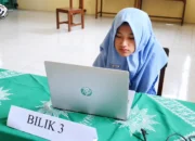 Songsong Regenerasi Kepemimpinan, Siswa SMP Muhammadiyah 5 Kandangan Gelar E-Voting Pemilihan Formatur IPM 2026/2027