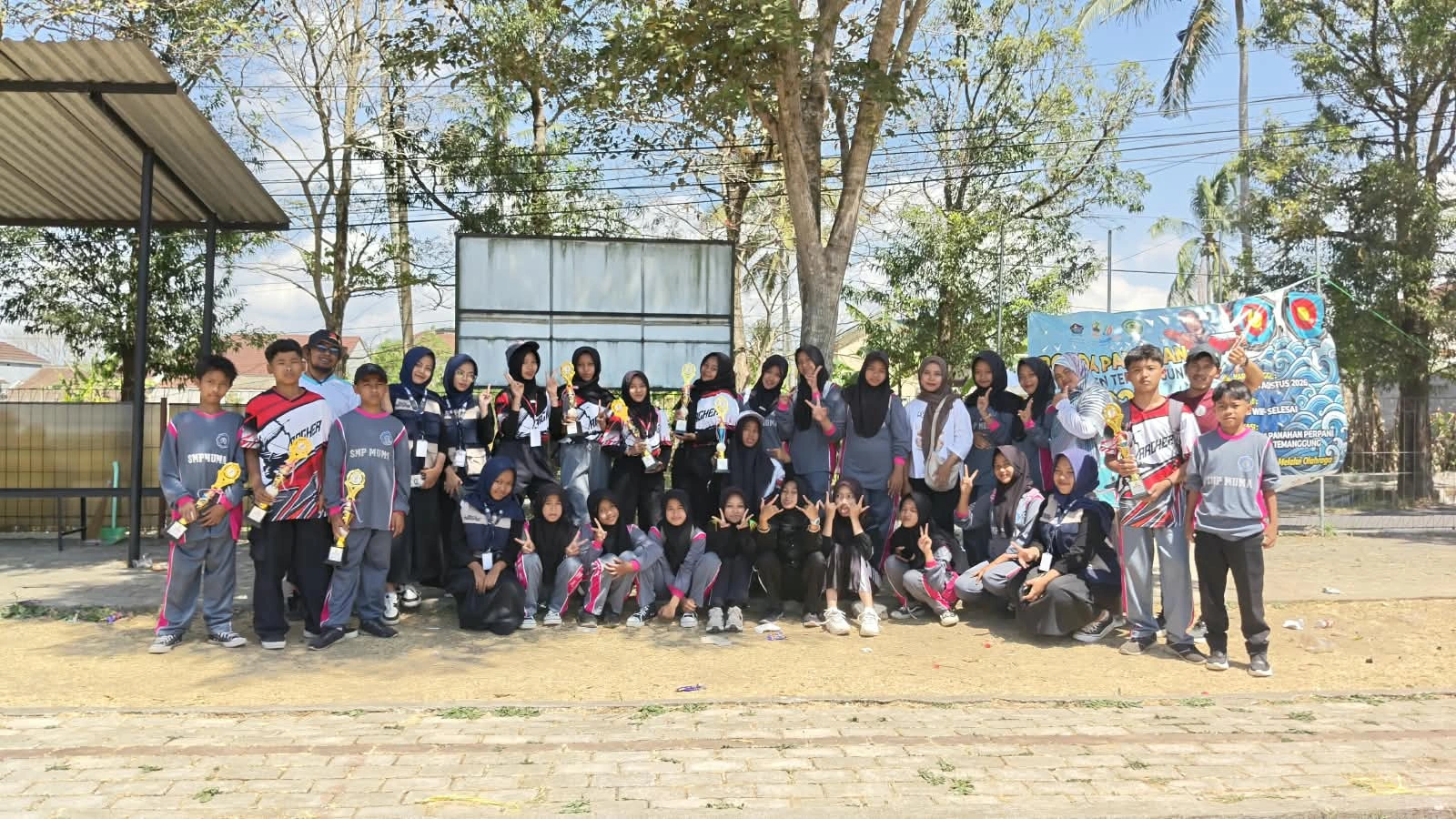 Bidikan Prestasi Archers SMP Muhammadiyah 5 Kandangan Gemilang di Forkab Temanggung 2026
