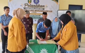 Kukuhkan Pengurus Baru Periode 2026/2027, PR IPM SMP Muhammadiyah 5 Kandangan Siap Cetak Pelajar Berakhlak dan Berkemajuan