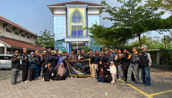 Dakwah di Atas Roda, BikersMu Chapter Temanggung Touring Perdana Menuju Telaga Menjer