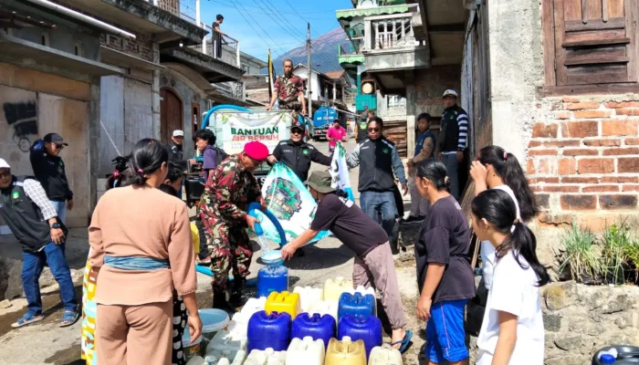 KOKAM Cabang Temanggung Kawal Touring Sosial BikersMu, 15.000 Liter Air Bersih Disalurkan