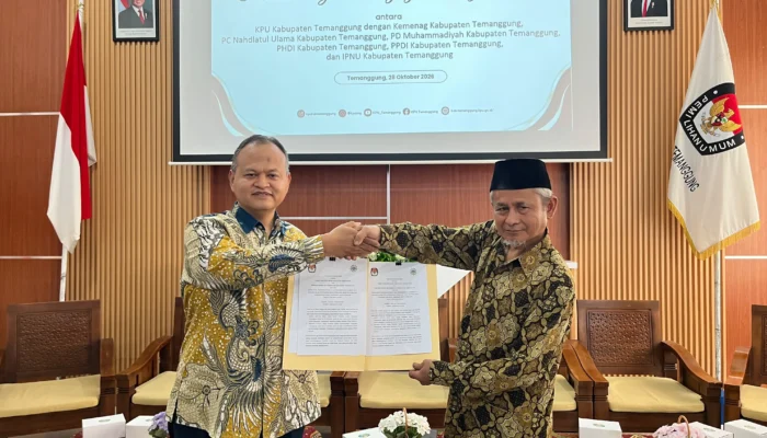PDM Temanggung dan KPU Jalin Kerja Sama Pendidikan Pemilih dan Penguatan Demokrasi