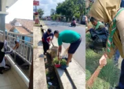 Gerakkan Semangat Jum’at Pon, PCM Kandangan Bersama Ranting dan Seluruh AUM Gelar Aksi Bersih Lingkungan Serentak