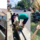 Gerakkan Semangat Jum’at Pon, PCM Kandangan Bersama Ranting dan Seluruh AUM Gelar Aksi Bersih Lingkungan Serentak